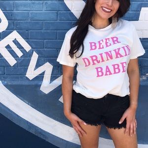 BuddyLove “Beer Drinking Babe” Tee